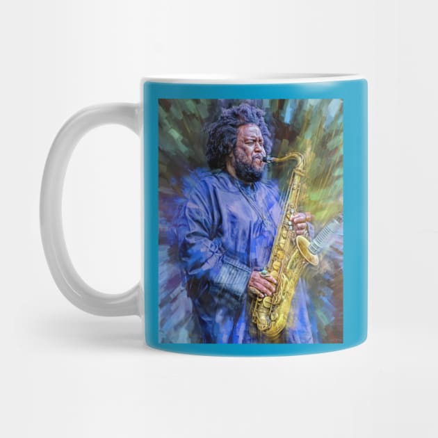 Kamasi Washington by IconsPopArt